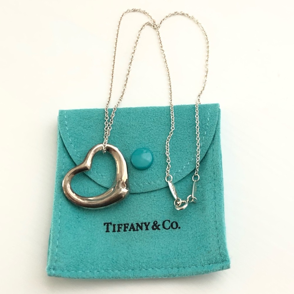 Tiffany & Co. Elsa Peretti Open Heart Necklace
